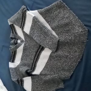 Grey Long Sleeve V-Neck  NWOT